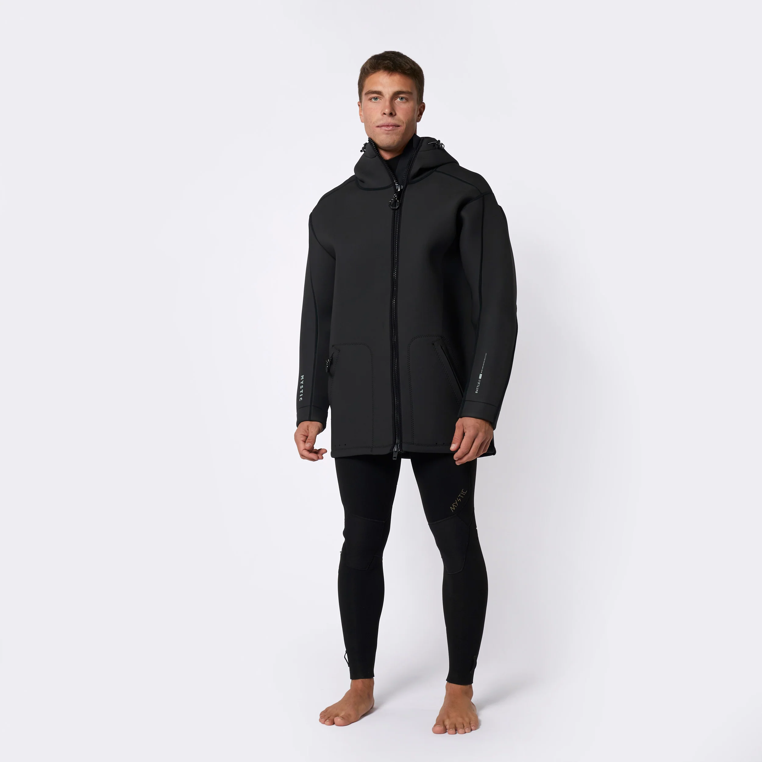 Battle Neoprene Jacket 3/2mm - Image 3