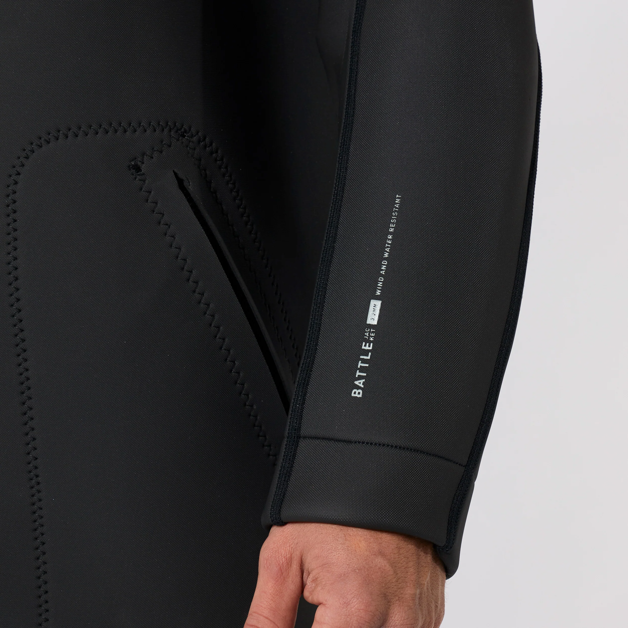 Battle Neoprene Jacket 3/2mm - Image 8