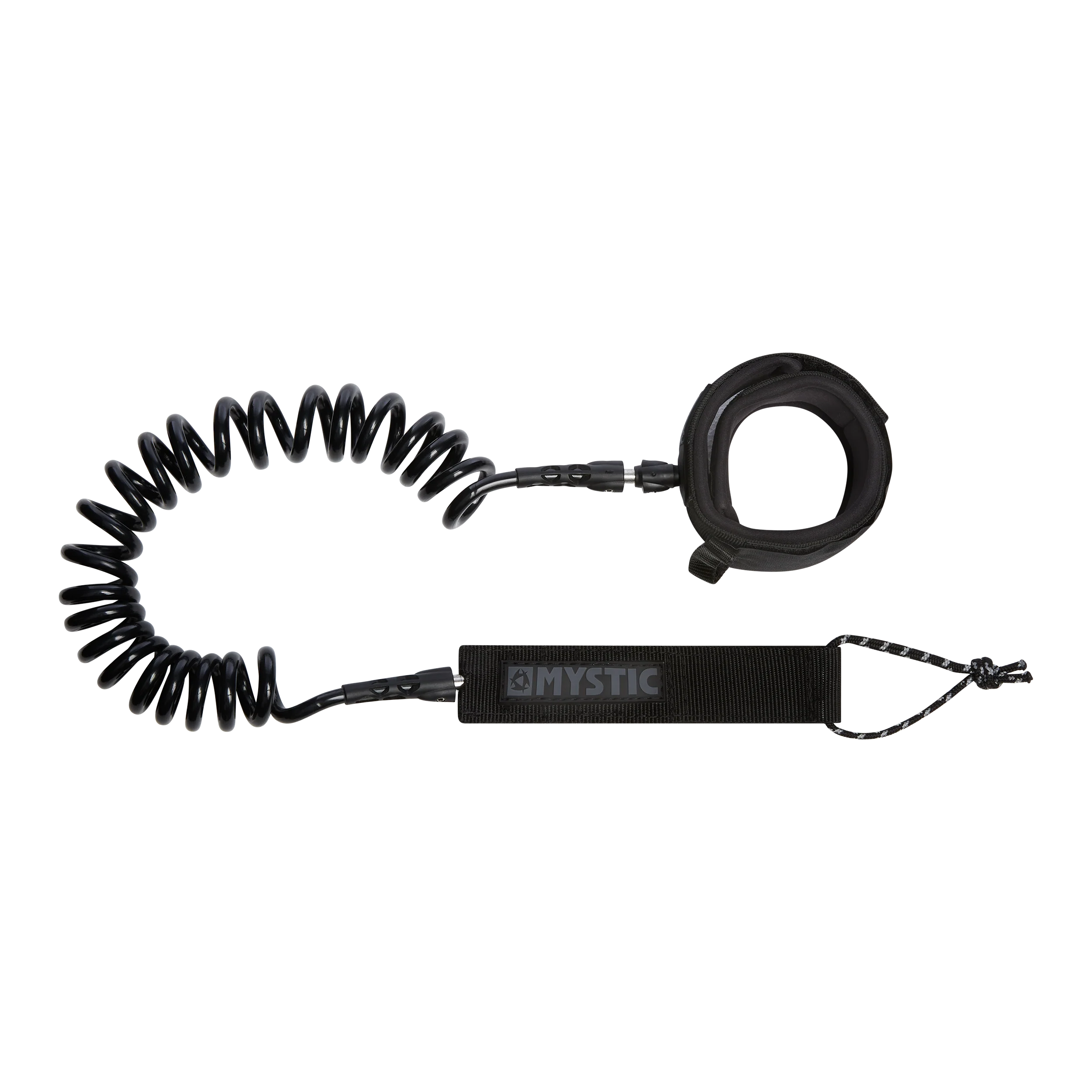 Coiled board leash