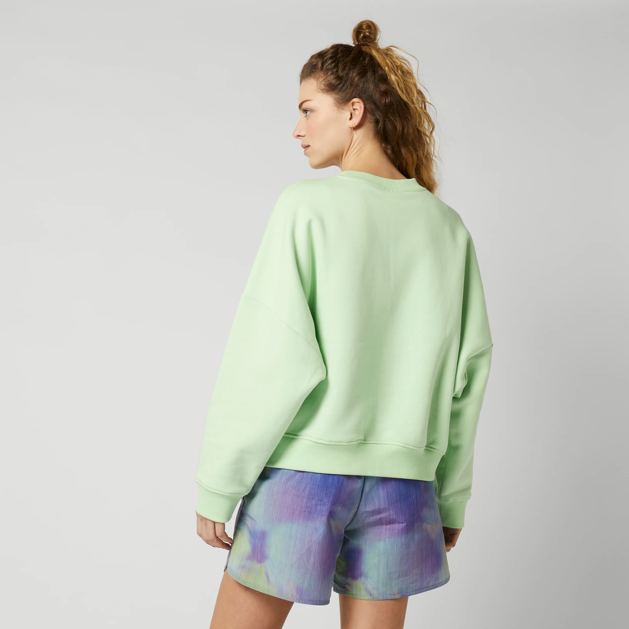 Dropped Shoulder Crew Sweat Women - Image 11
