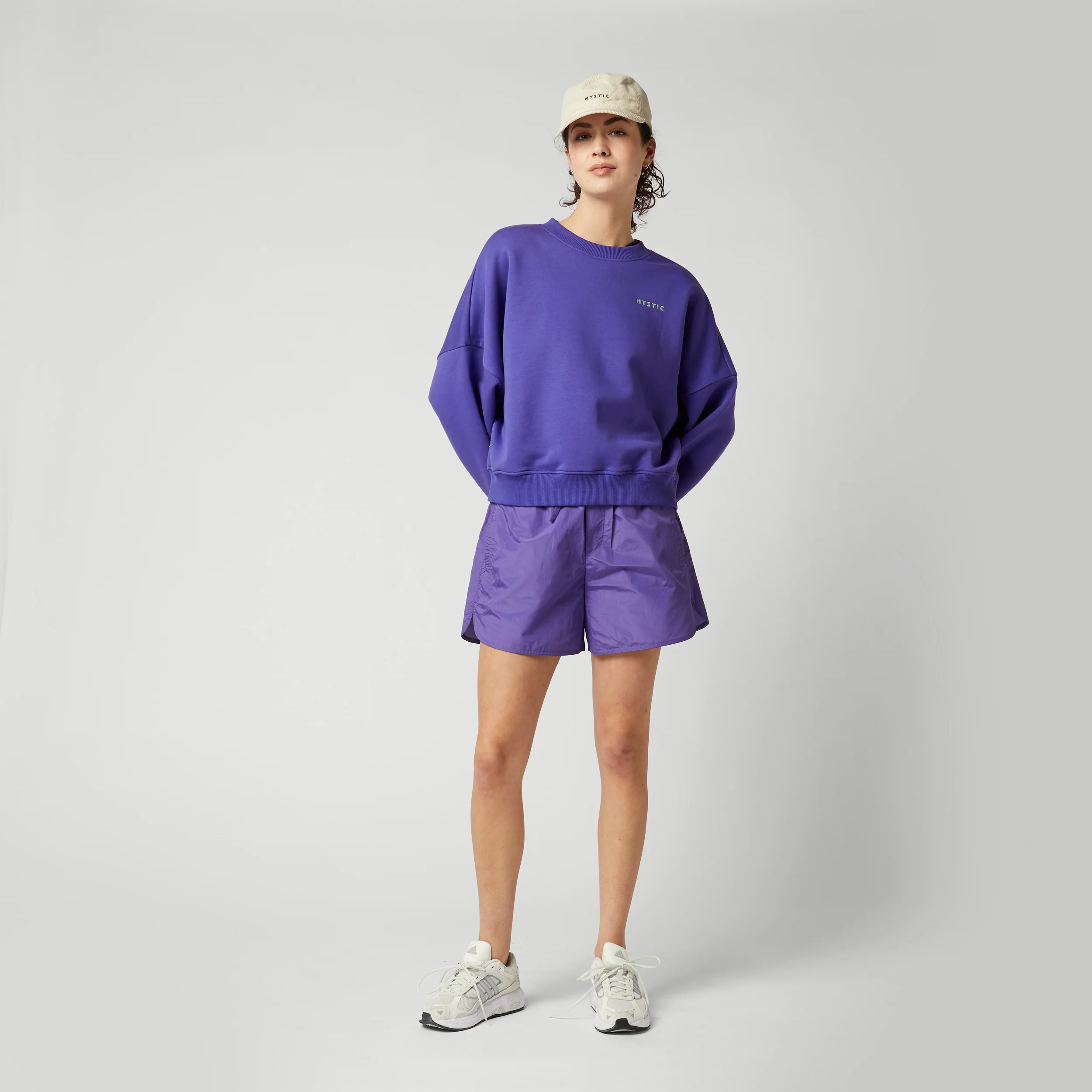 Dropped Shoulder Crew Sweat Women - Image 12
