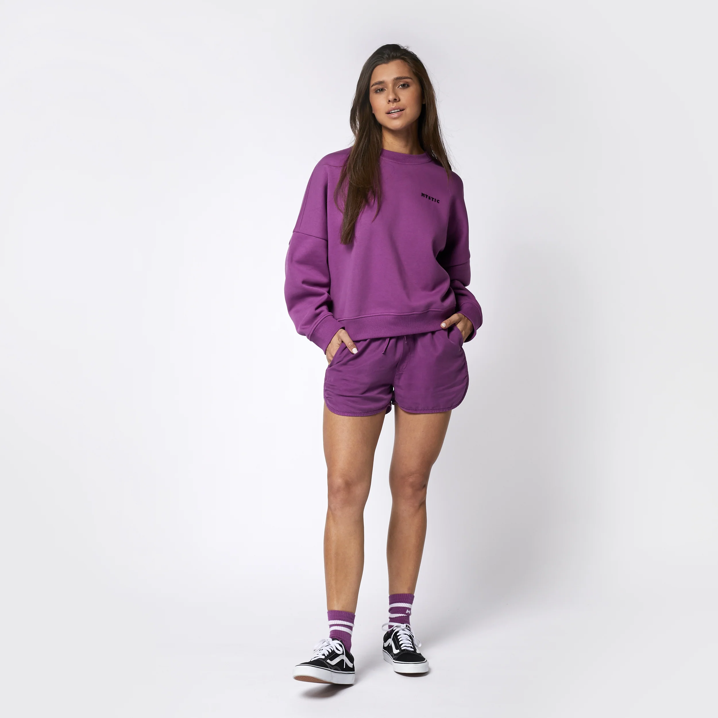 Dropped Shoulder Crew Sweat Women - Image 14
