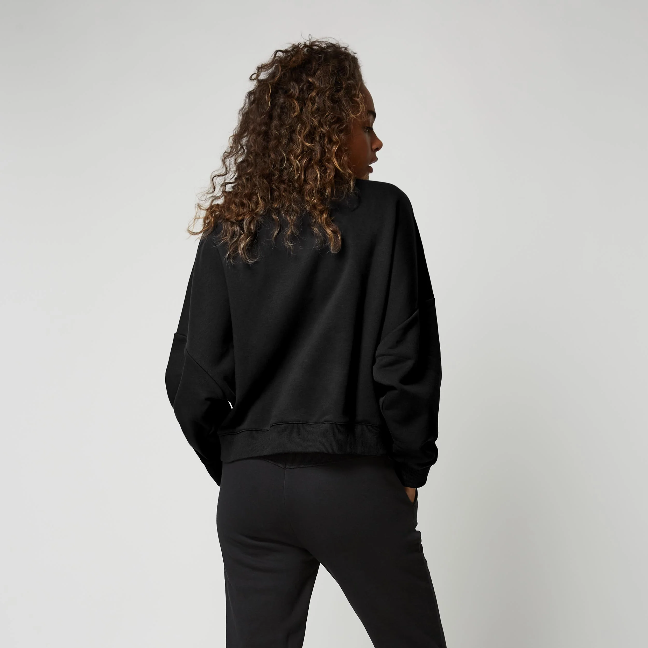 Dropped Shoulder Crew Sweat Women - Image 15