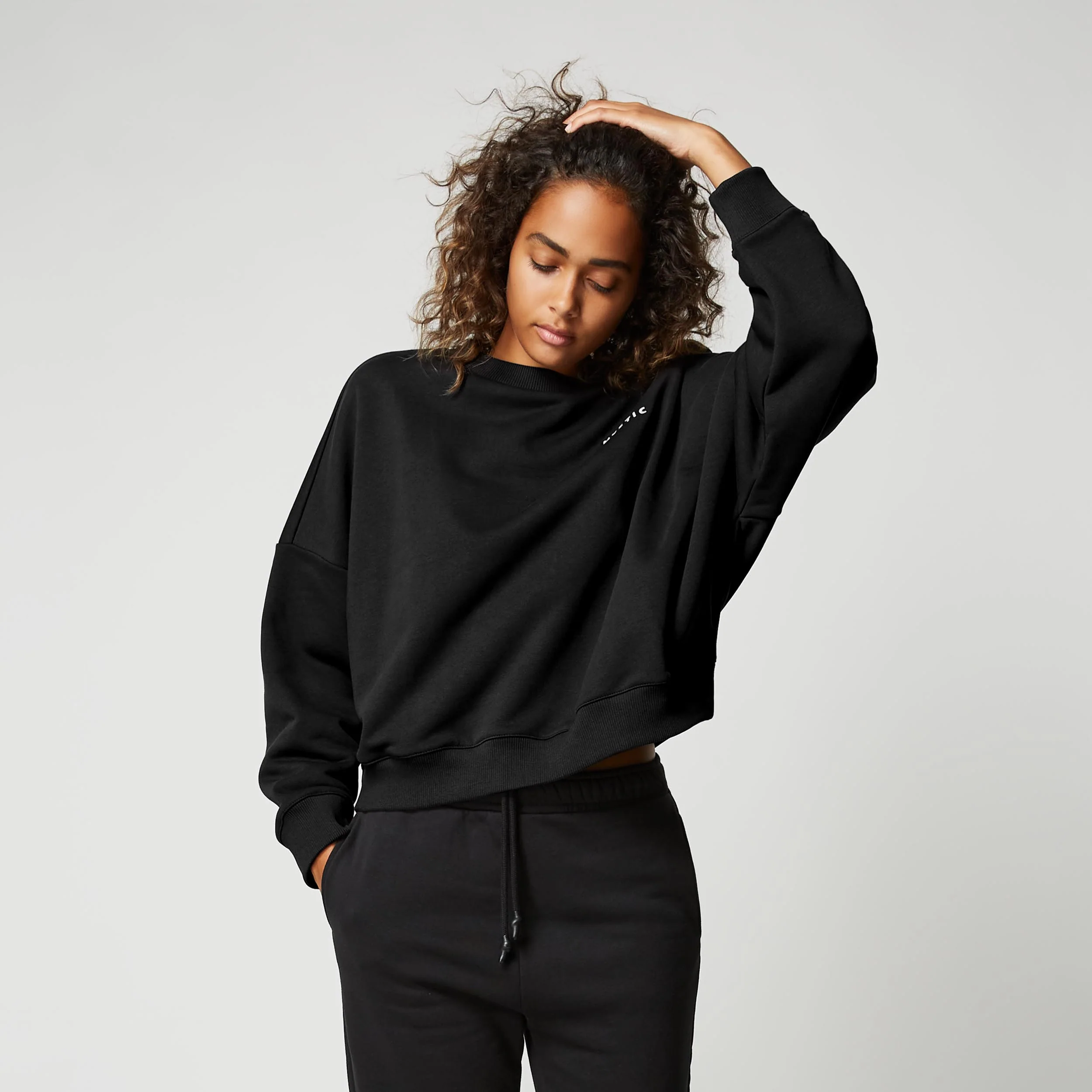 Dropped Shoulder Crew Sweat Women - Image 26