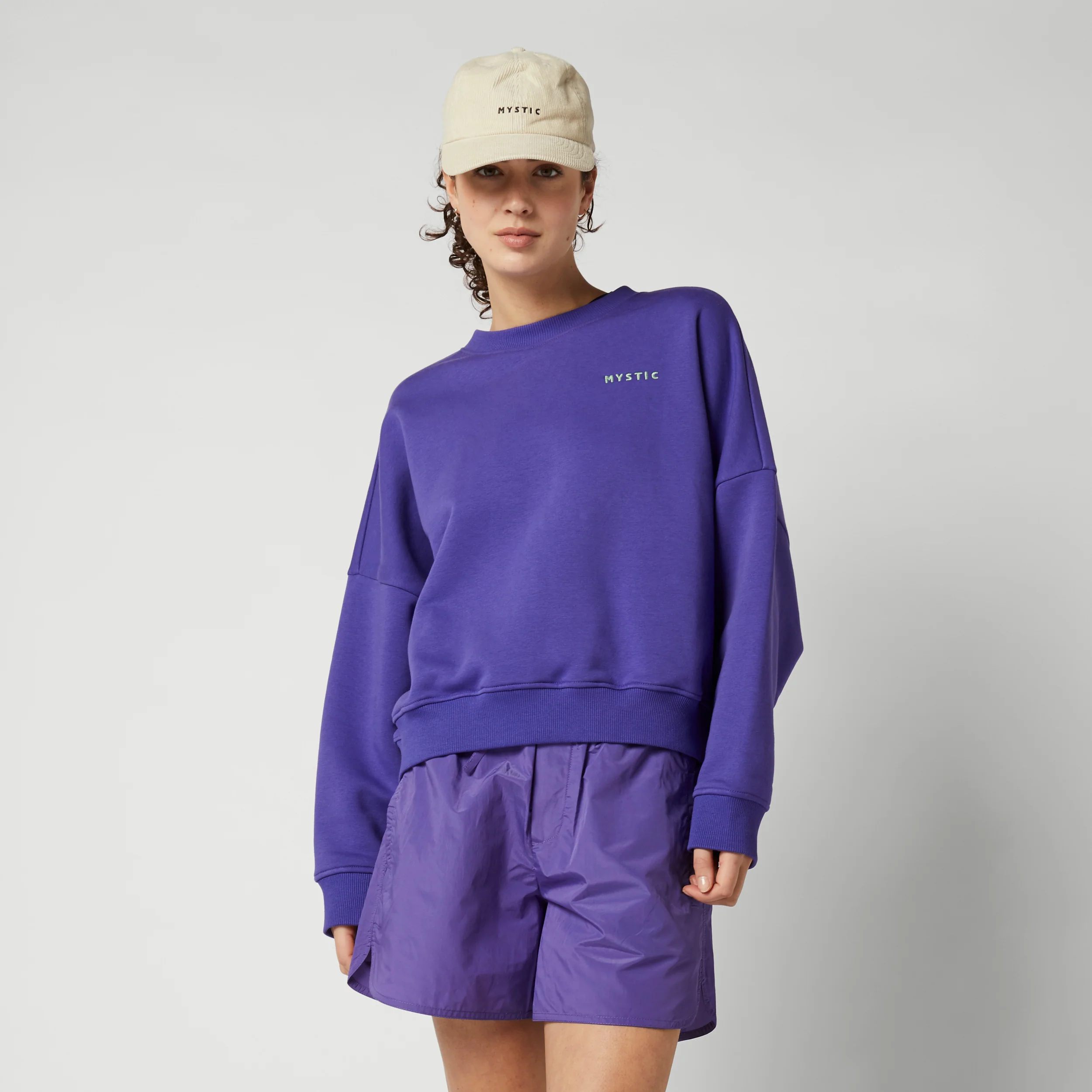 Dropped Shoulder Crew Sweat Women - Image 37