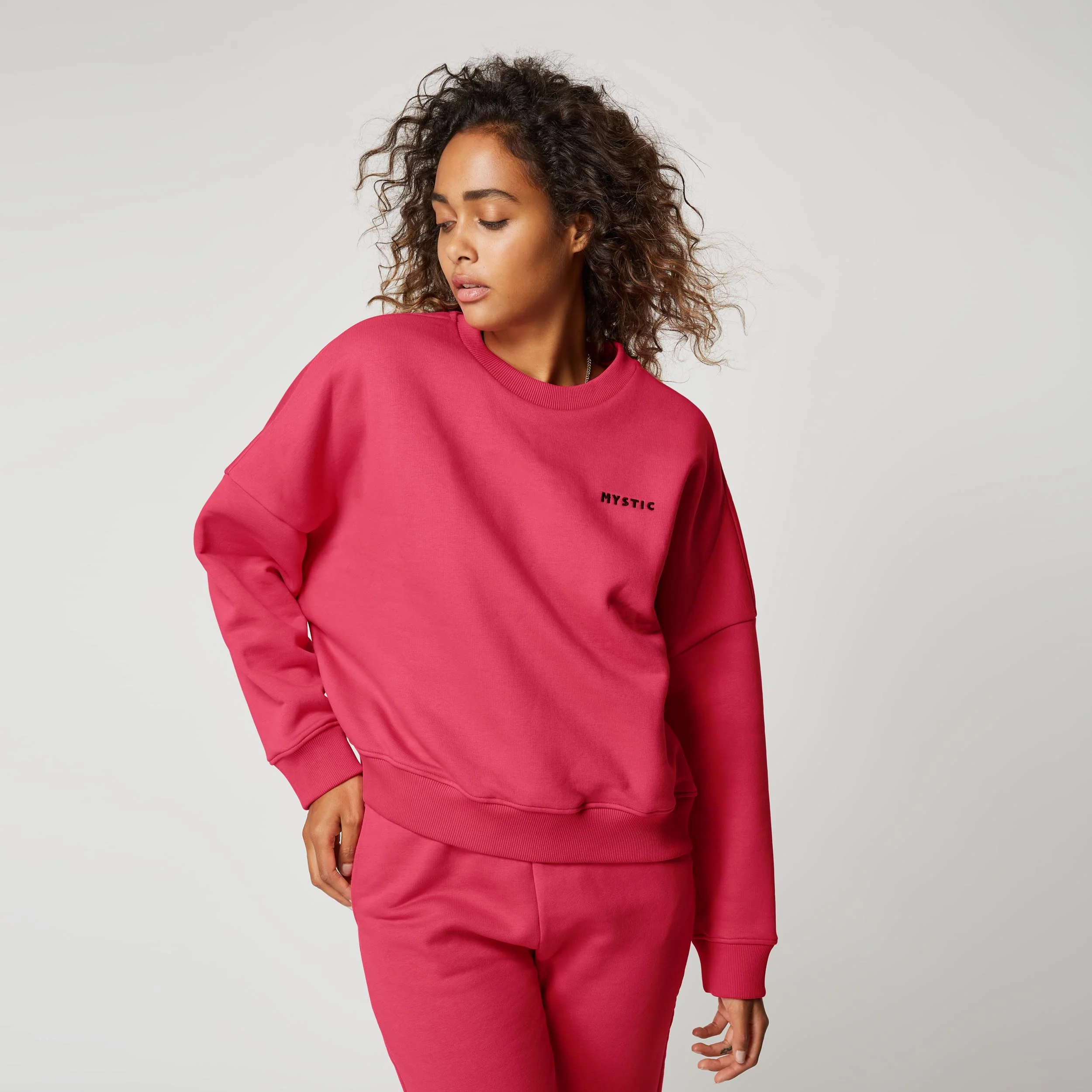 Dropped Shoulder Crew Sweat Women - Image 6