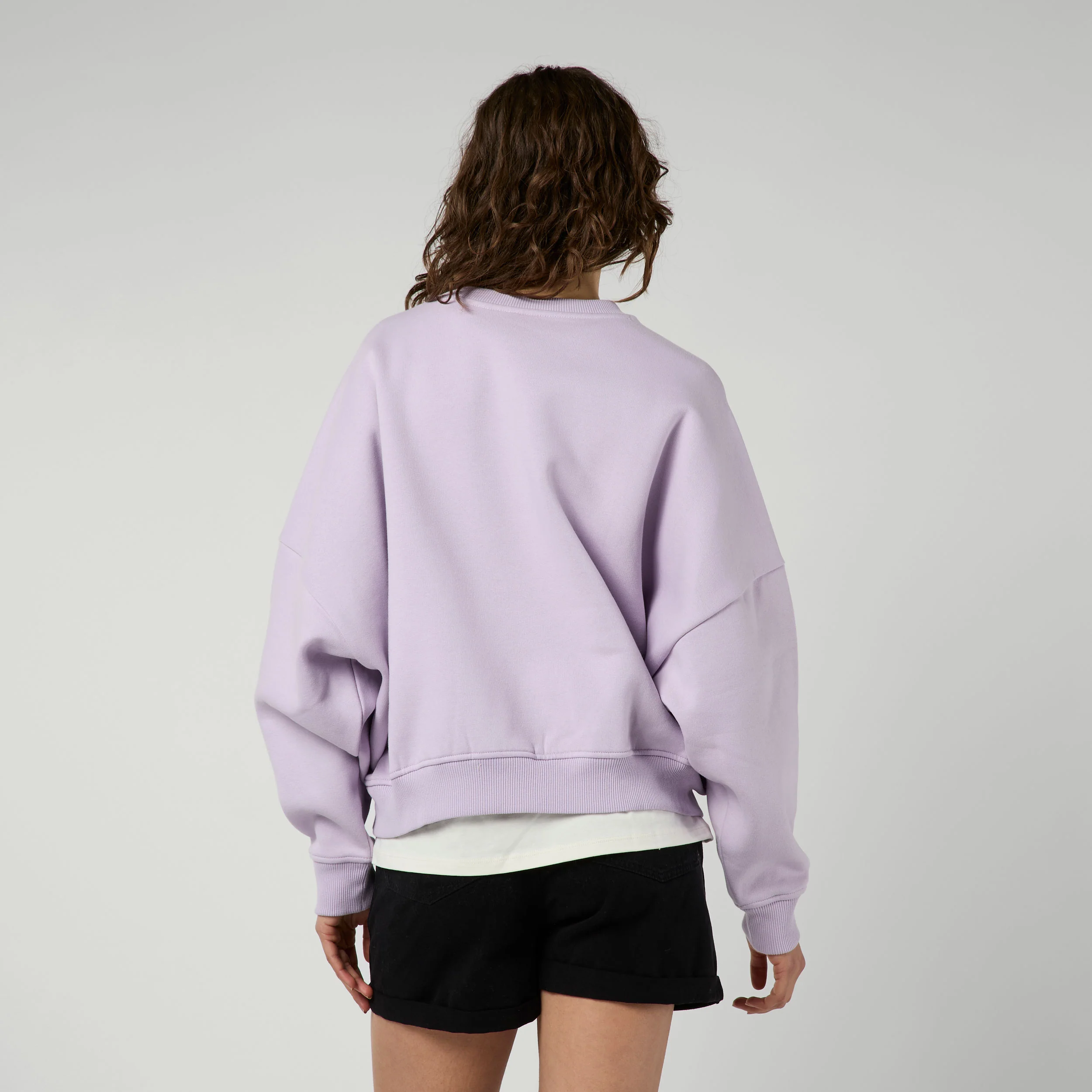 Dropped Shoulder Crew Sweat Women - Image 8