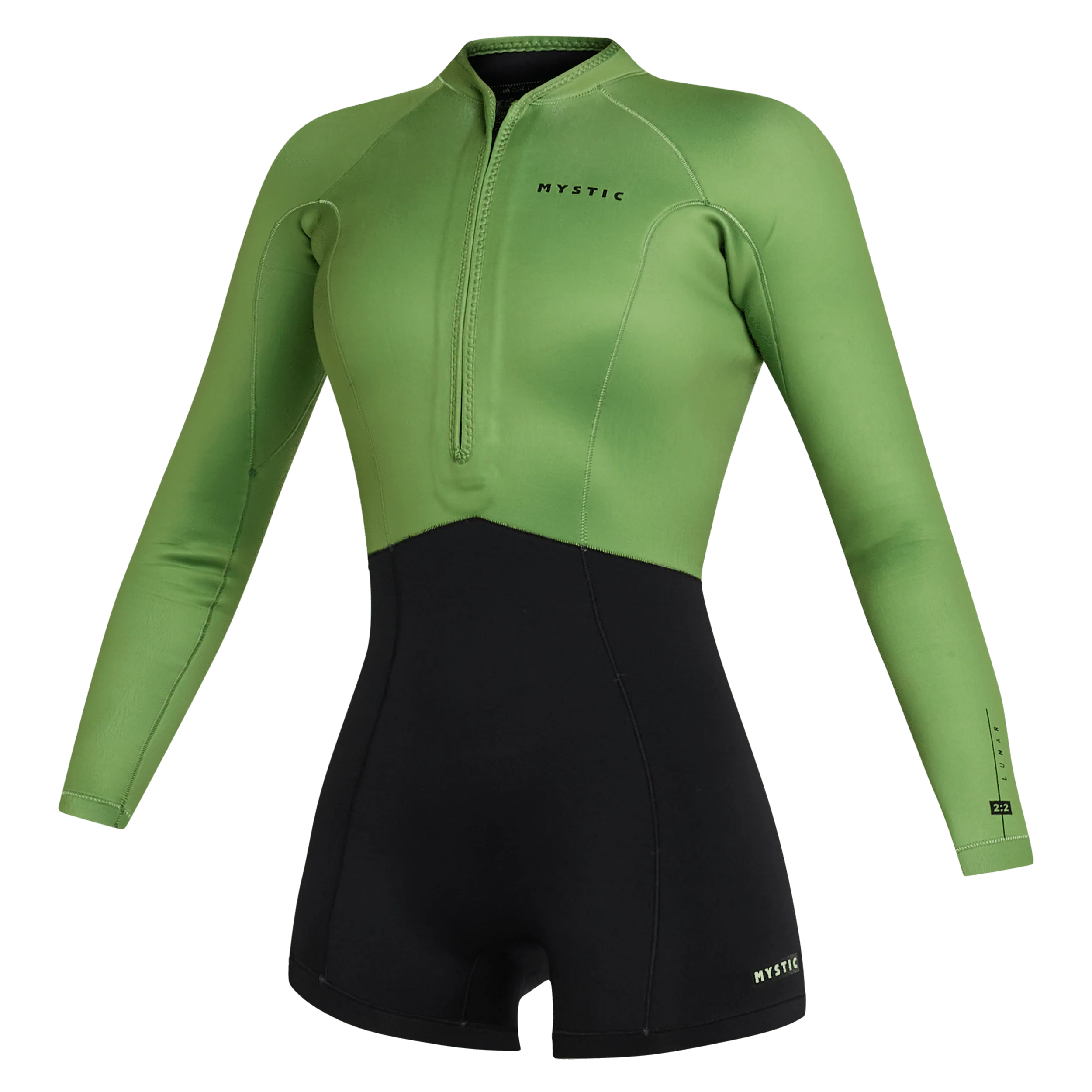 Lunar Longarm Shorty 2/2mm Fzip Women - Image 6