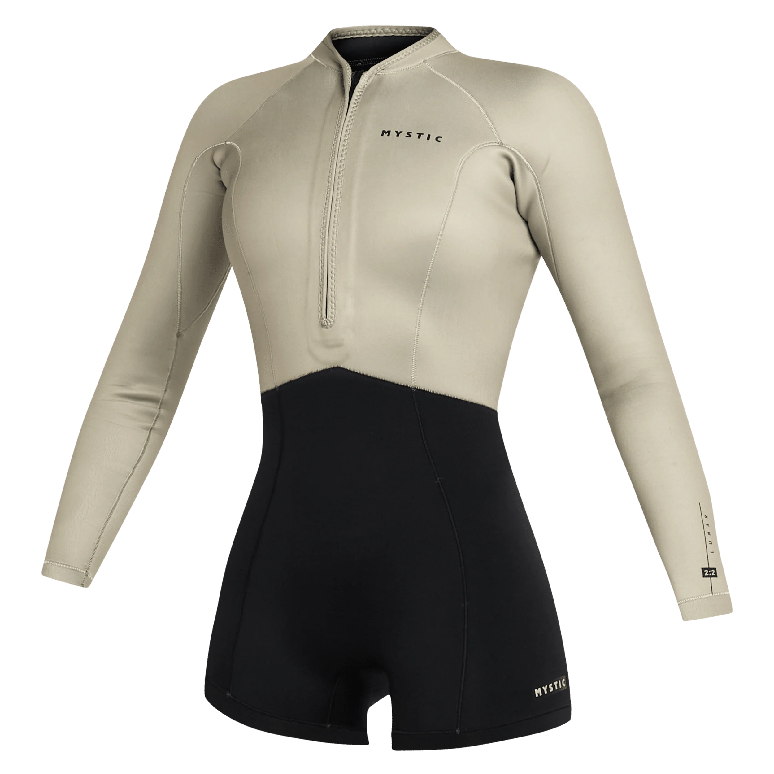 Lunar Longarm Shorty 2/2mm Fzip Women - Image 9