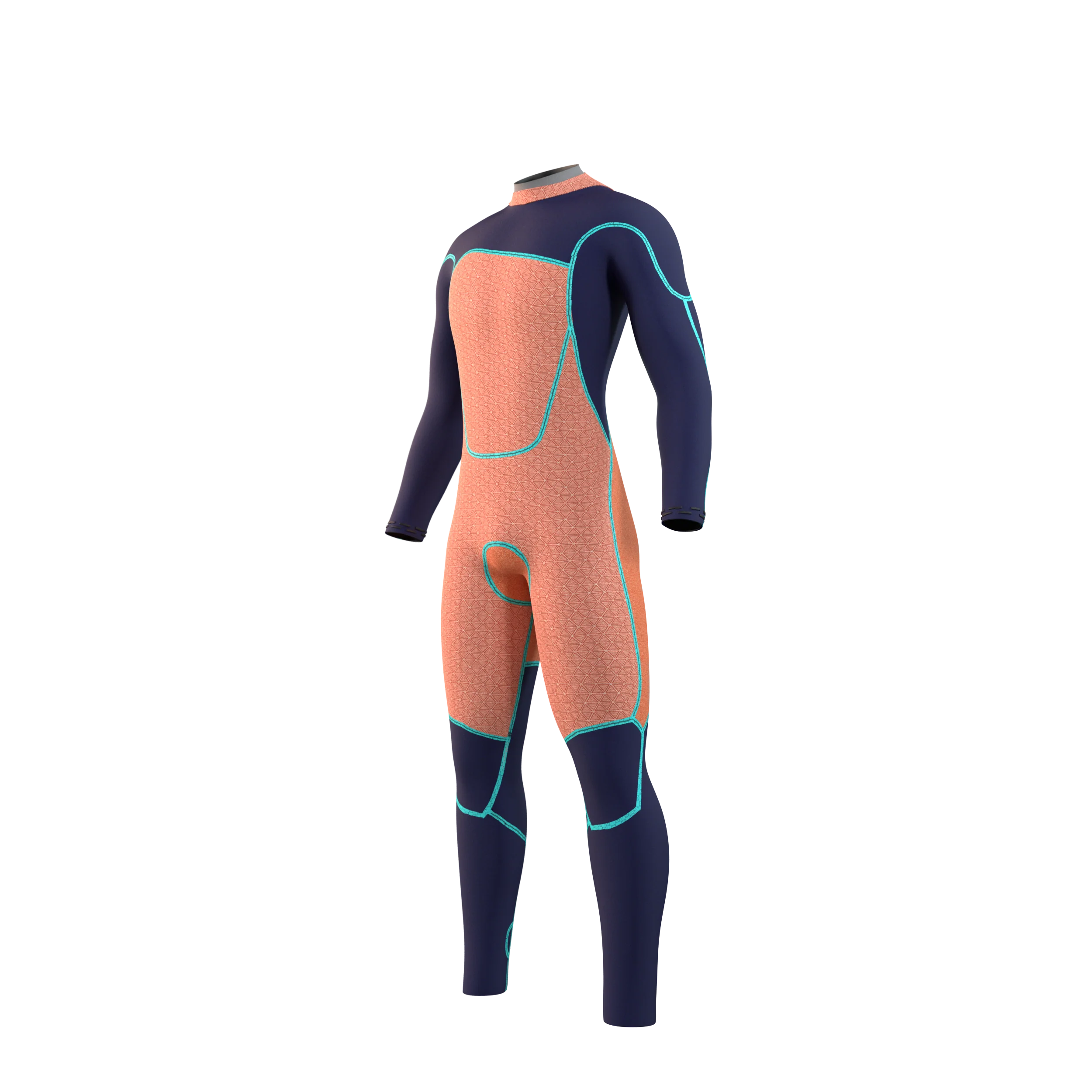 Majestic Fullsuit 4/3mm Bzip - Image 3