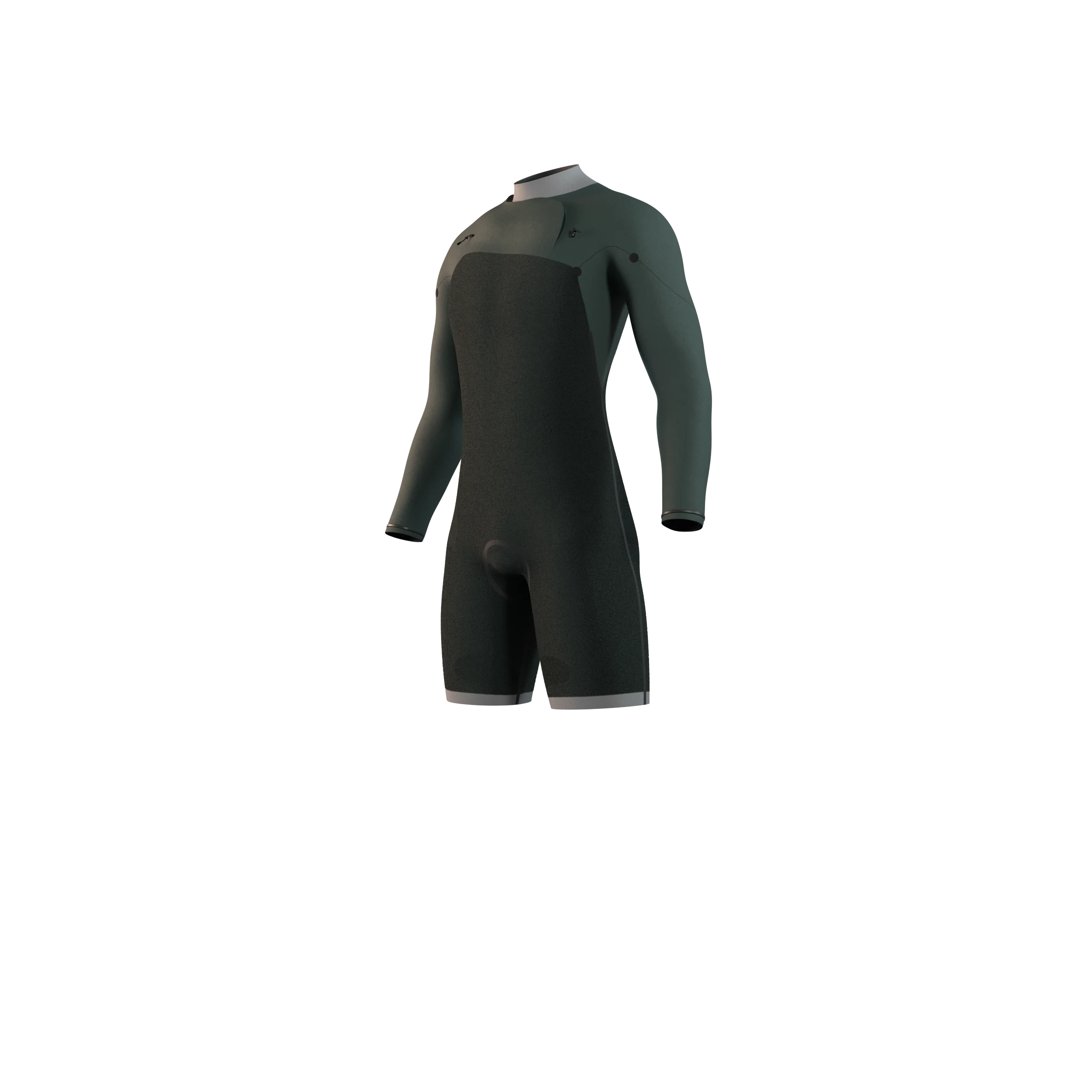 Motion Longarm Shorty 3/2mm Fzip - Image 4