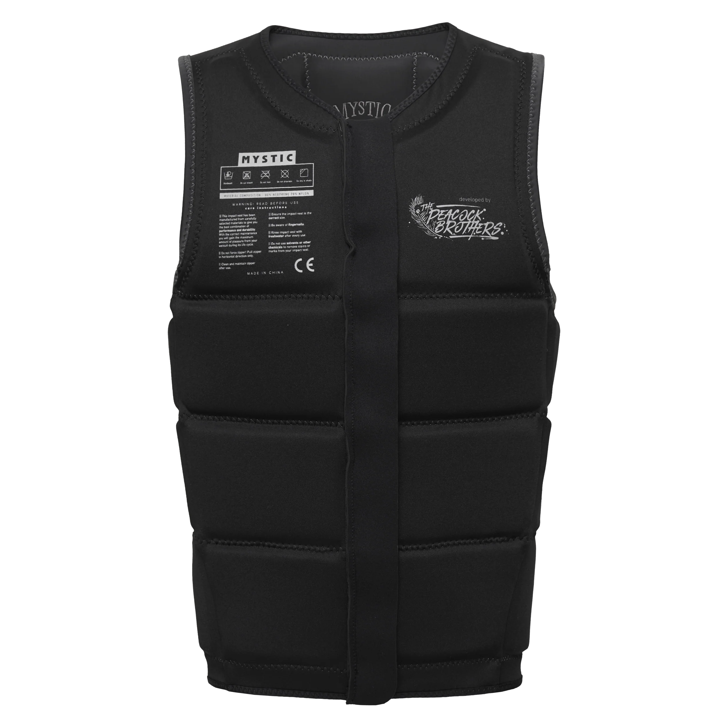 Peacock Impact Vest Fzip Wake - Image 4