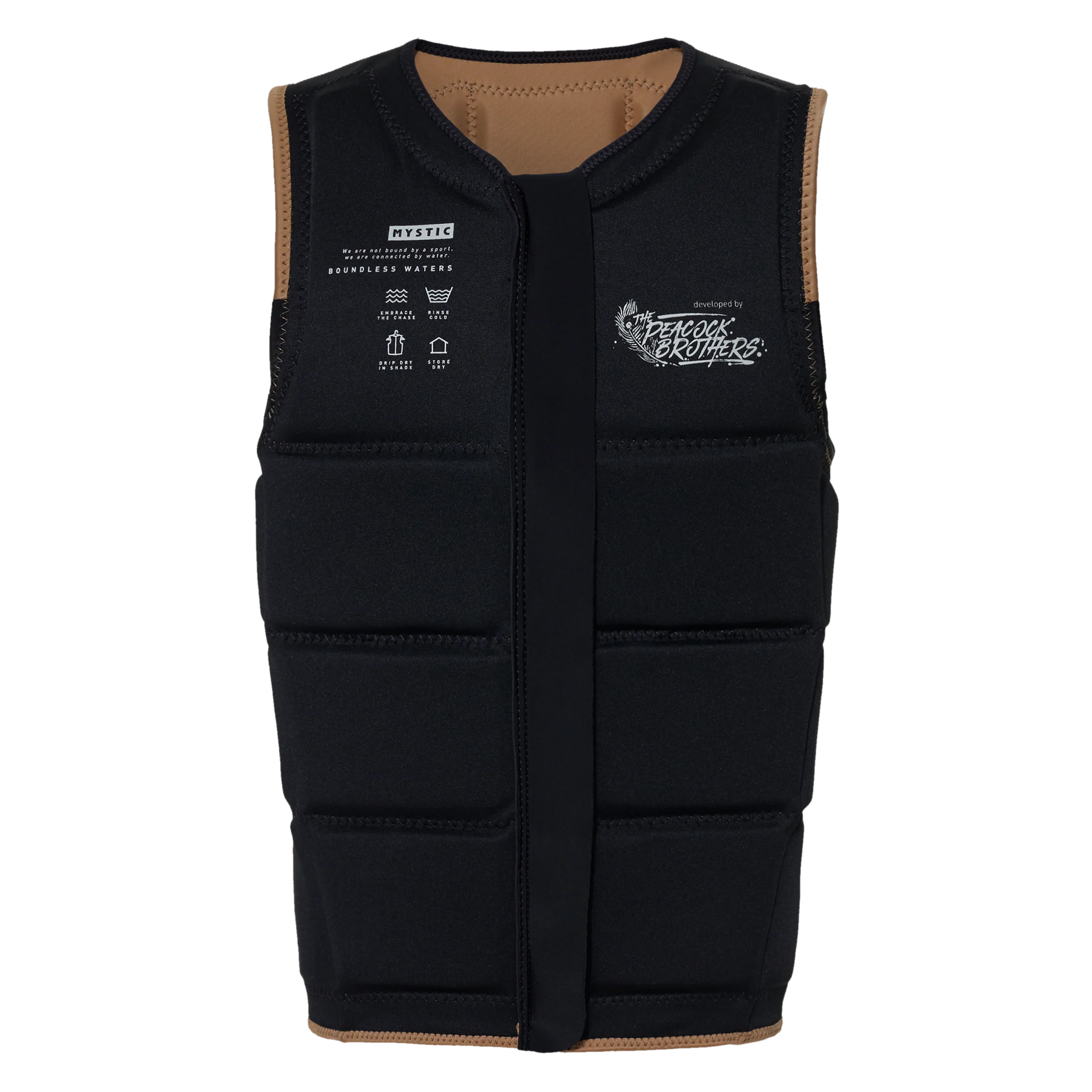 Peacock Impact Vest Fzip Wake - Image 4