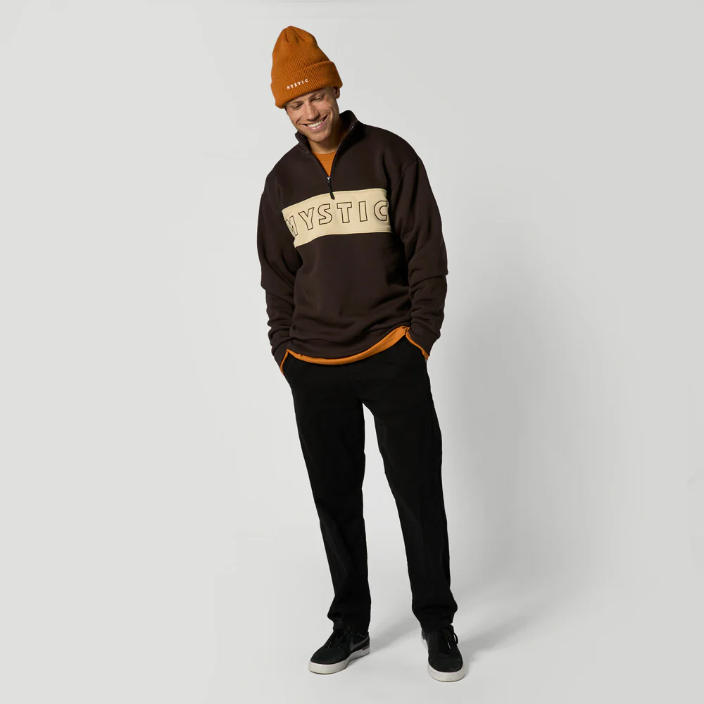 Slate Half Zip Sweat - Image 3
