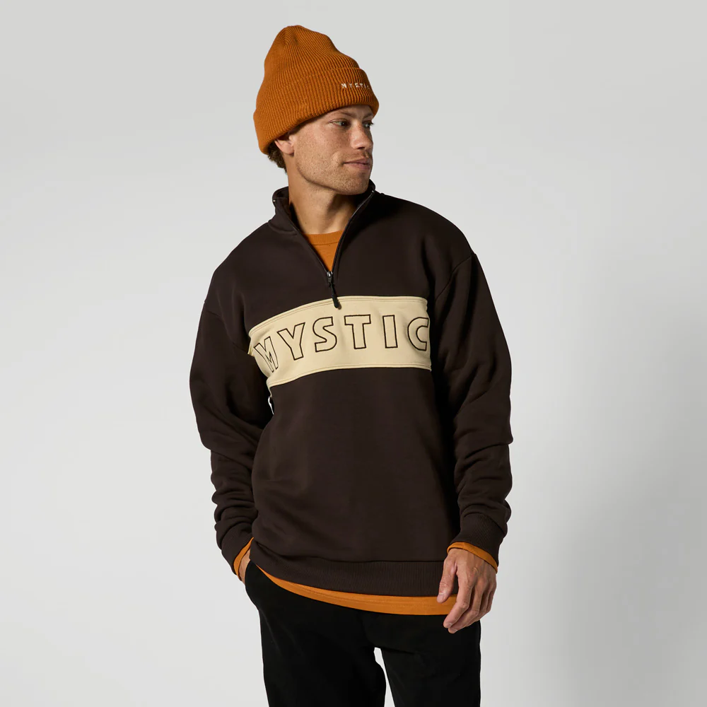 Slate Half Zip Sweat - Image 5