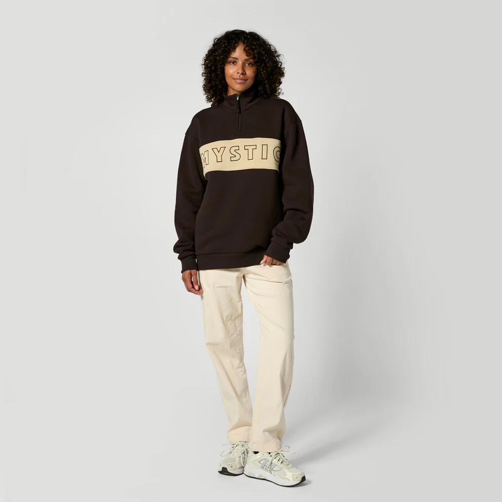Slate Half Zip Sweat - Image 7