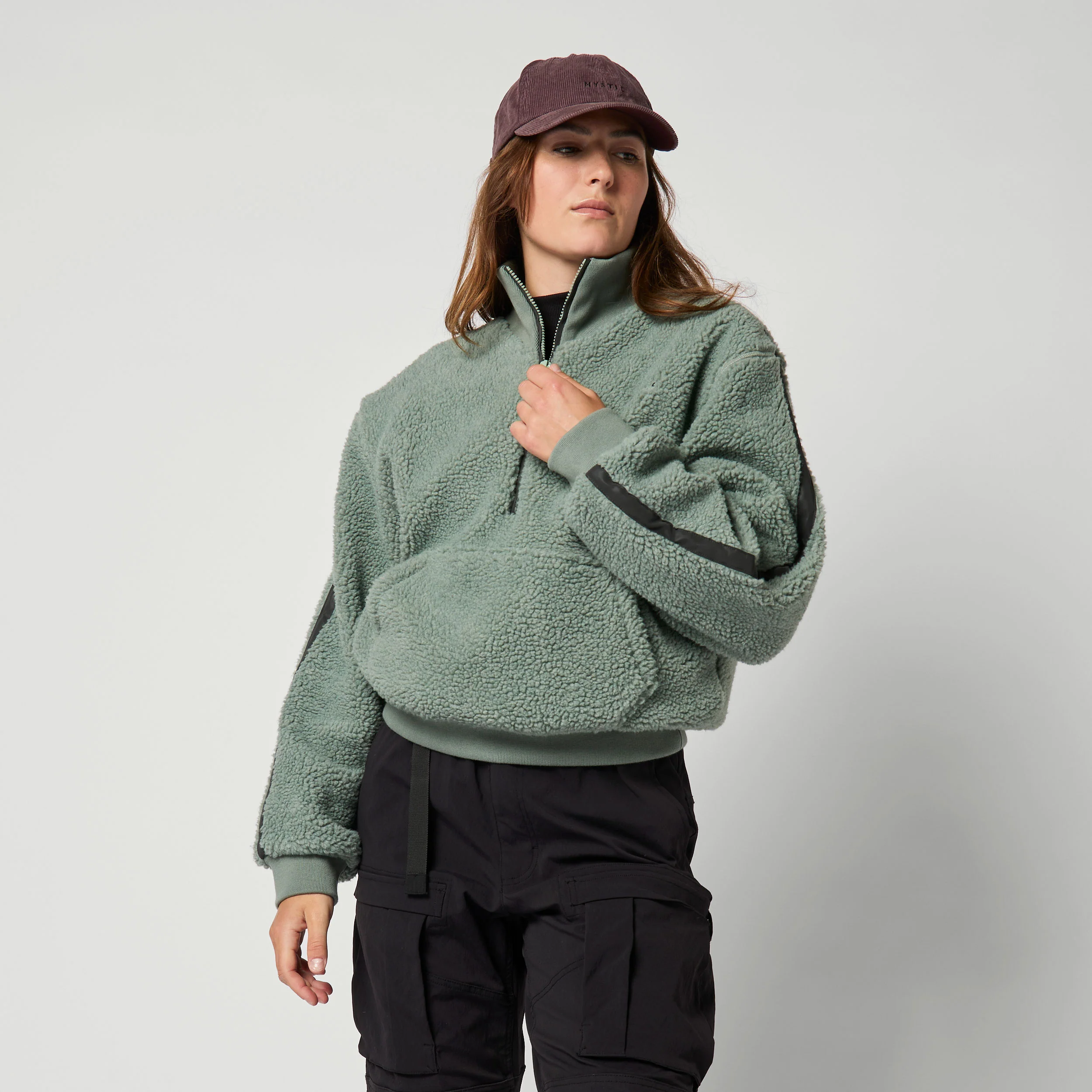 Teddy Zip Up Sweat Women - Image 12