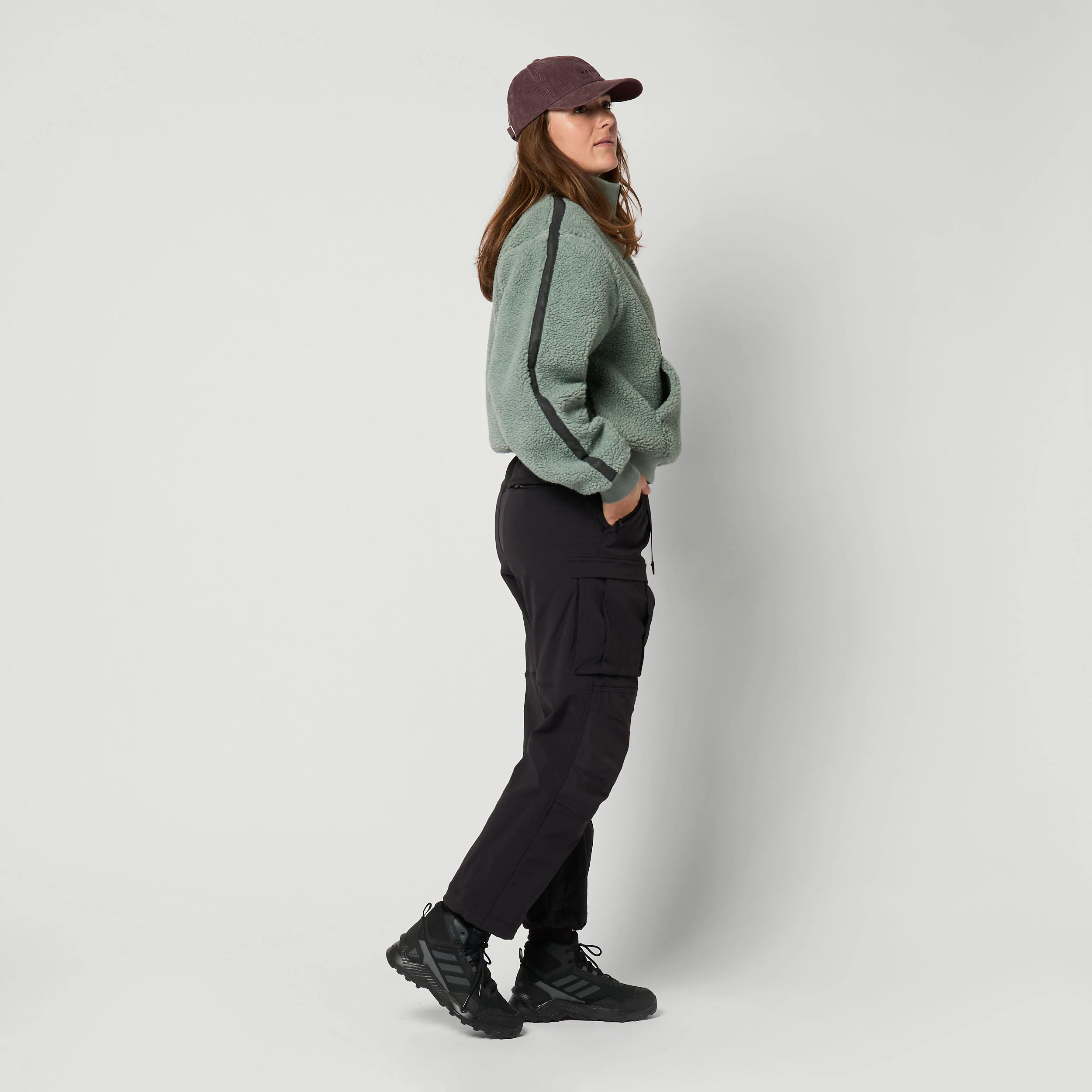 Teddy Zip Up Sweat Women - Image 5