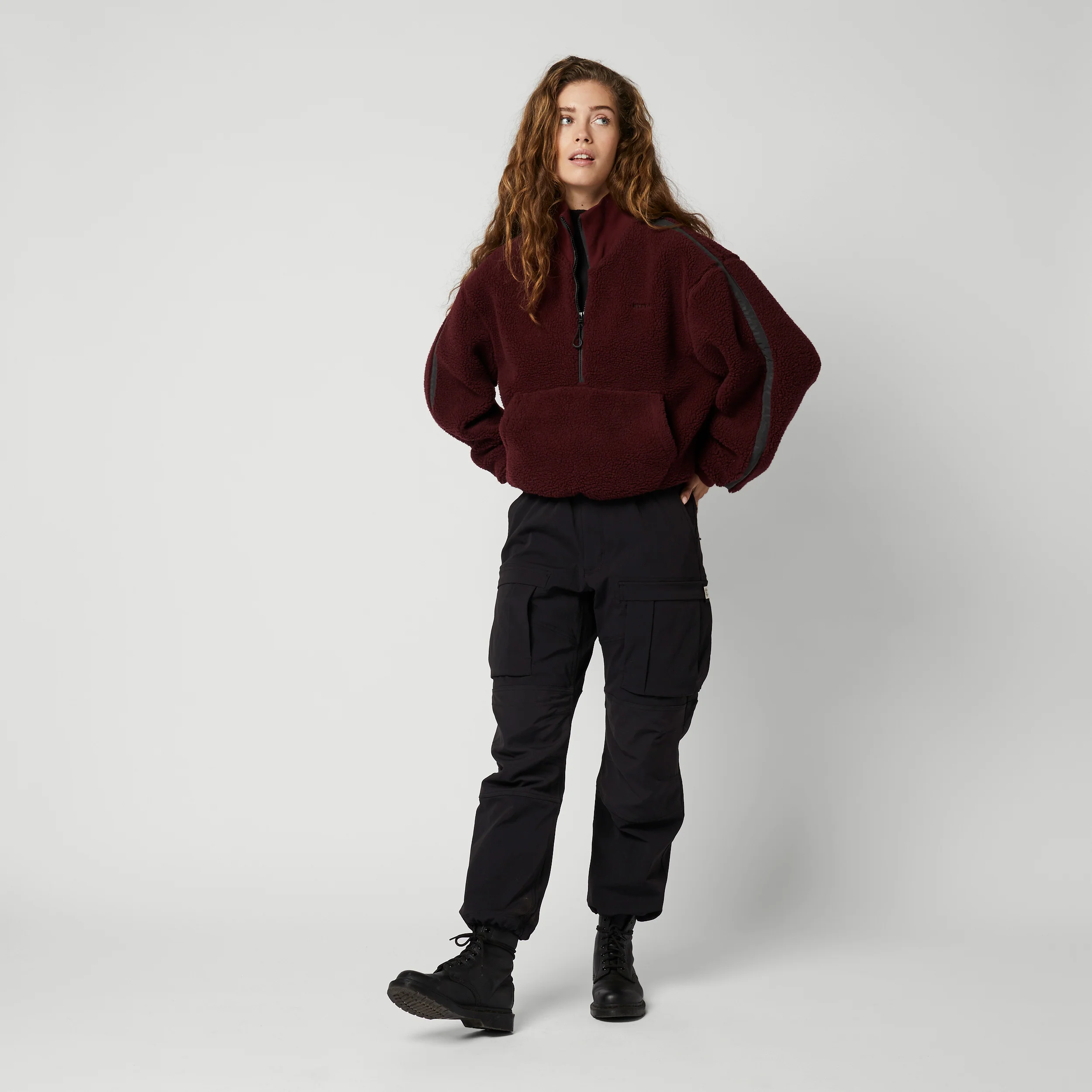 Teddy Zip Up Sweat Women - Image 7